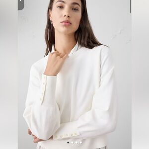 Banana Republic Volume-Sleeve Sweater